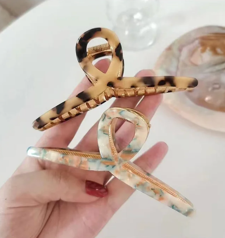 Swoon Beauty - Wholesale Hair Clip - Women's - Ella Acetate and Metal Hair Claw Clip6