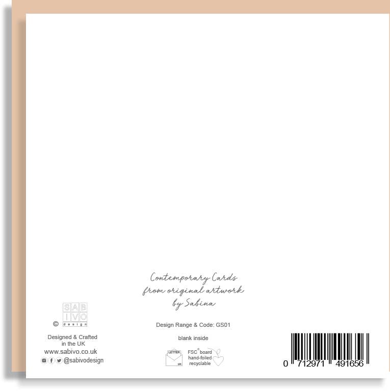 SABIVO Design - Wholesale Birthday Card - Niece Birthday Floral Balloons Hand-Finished Sequin Card1