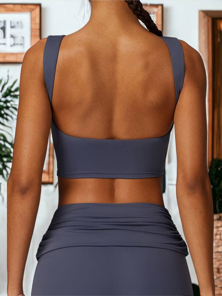 Active by Anna-Kaci - Wholesale Sports Bra - Women's - Quick-Drying Fitness Sports Bra