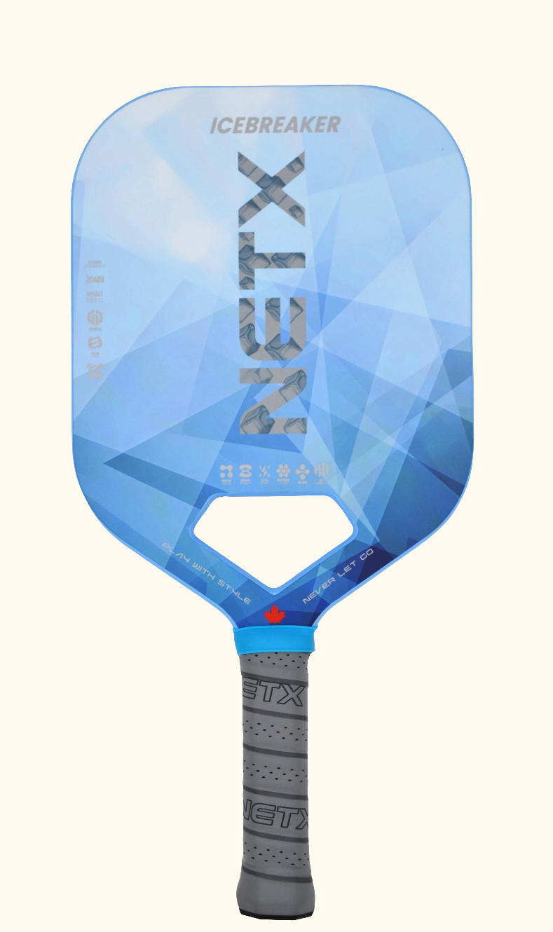 NETX SPORT & LIFESTYLE GEAR - Wholesale Sporting Accessories - ICEBREAKER Premium Pickleball Racket1