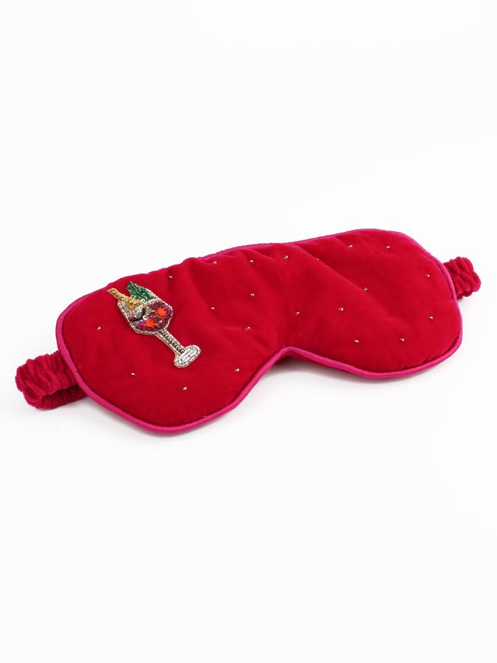 PINK FIZZ SLEEP EYE MASK for wholesale by My Doris