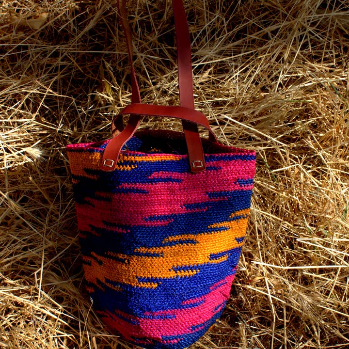 Multicolored Mini Shigra Bag for wholesale on Faire4
