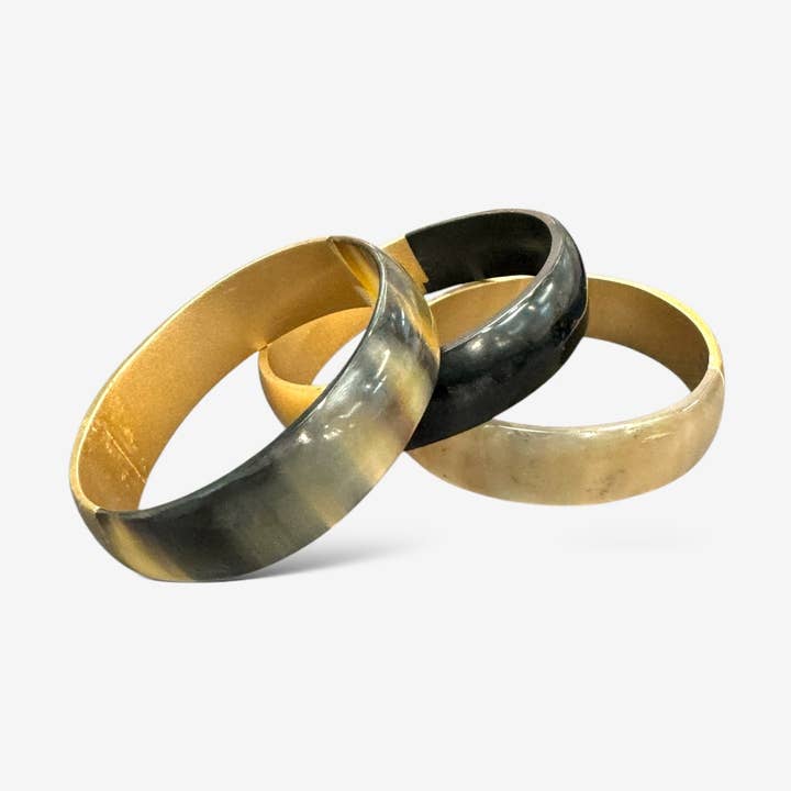 Horn Bangle - Large for wholesale by Koda Wearables