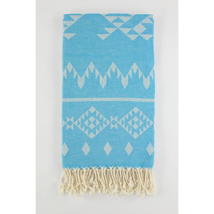 TURKISH LINEN & TOWELS – wholesale Beach towel – Premium Turkish Cotton Kilim Pattern Beach Bath Pool Towel5