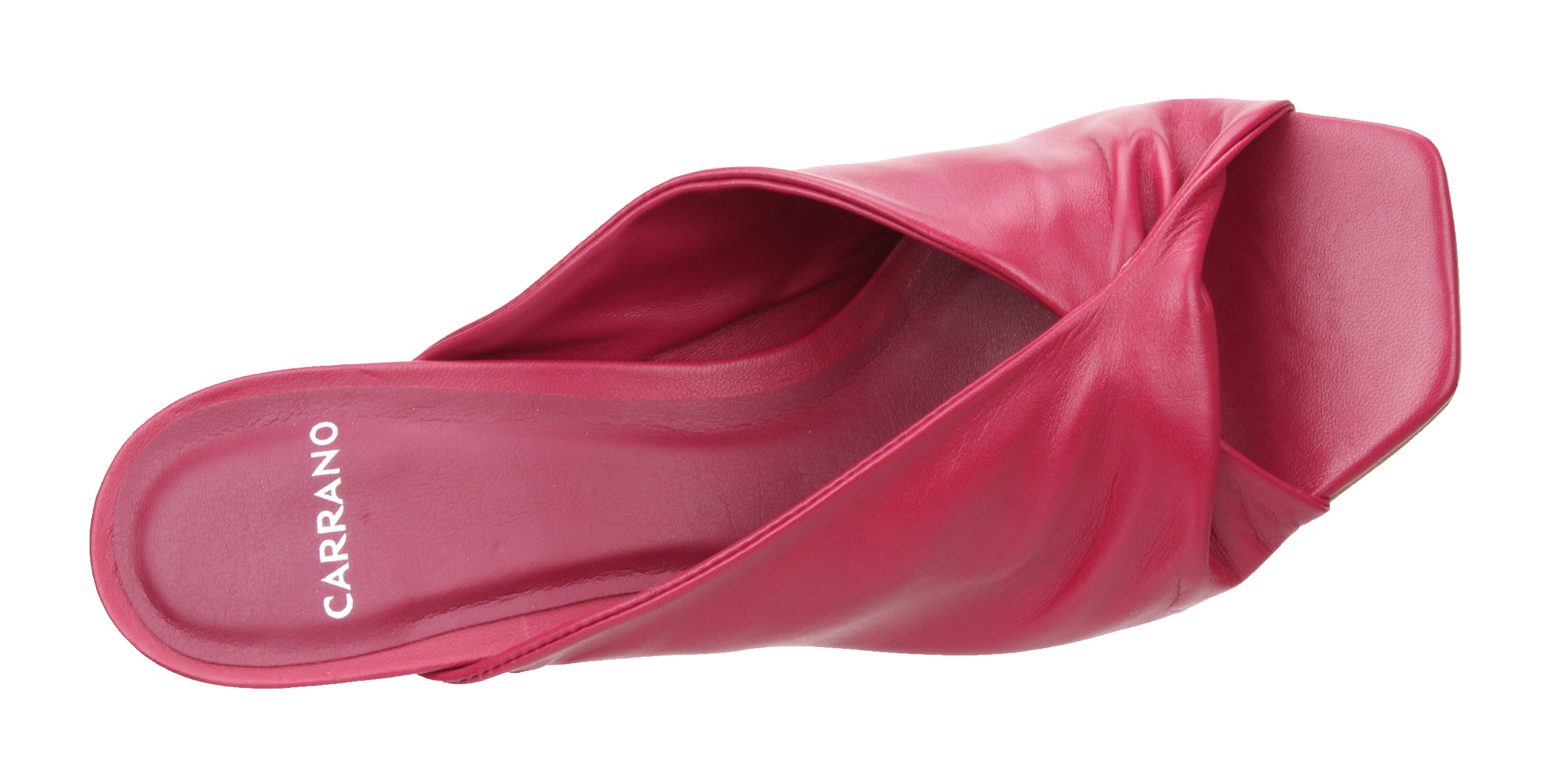 Carrano - Wholesale Low Heels - Women's - Sage - Leather Slide Sandal 322002F14