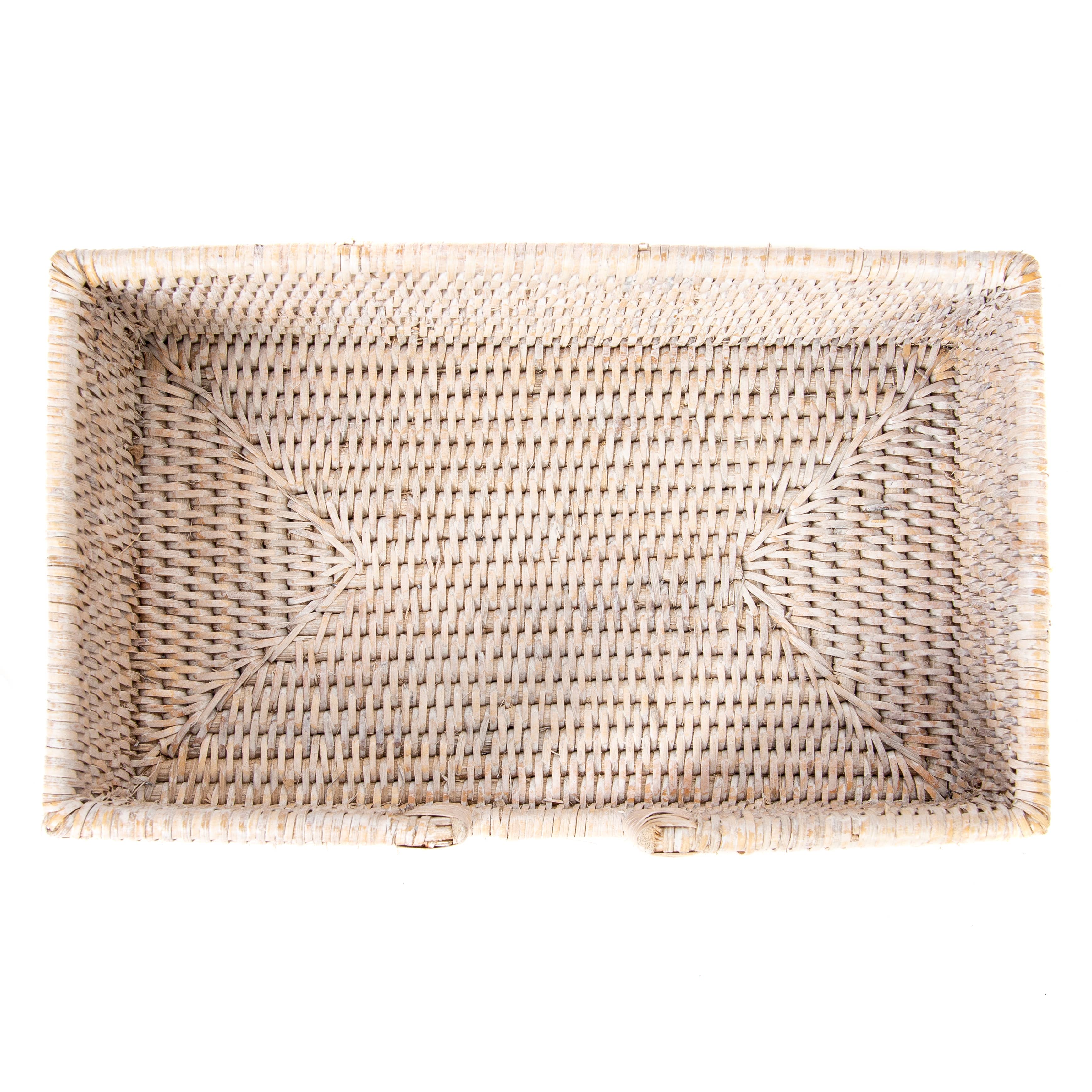 Artifacts Trading Company – wholesale Napkin holder – Rattan Guest Towel Holder with Cutout – Napkin Tray2