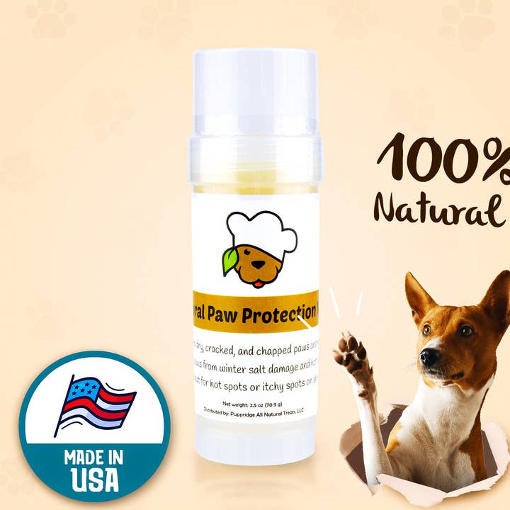 Paw Wax Tube | Dog Paw Balm | Nose and Paw Balm | Pet Balm for wholesale by Delightfully Delicious Dog Treats