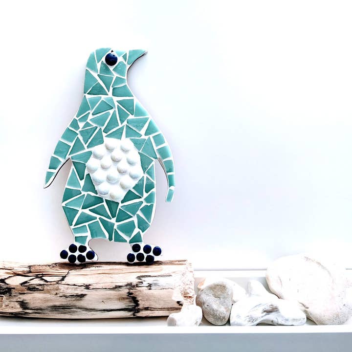 Montet Designs – Engroshandel DIY-hobbysæt – Penguin DIY Mosaik Kit, Craft Box