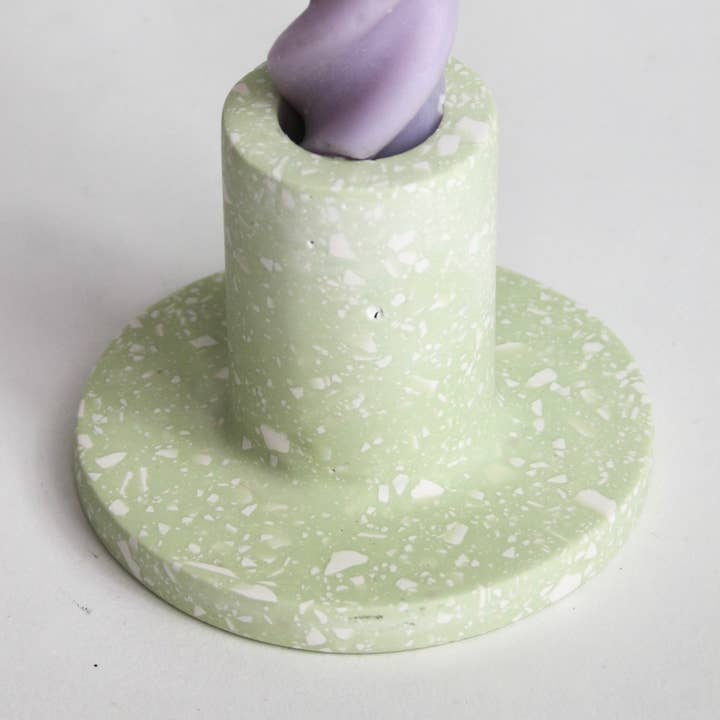 Portavelas - MINT para venta al por mayor de Terrazzo Parazo