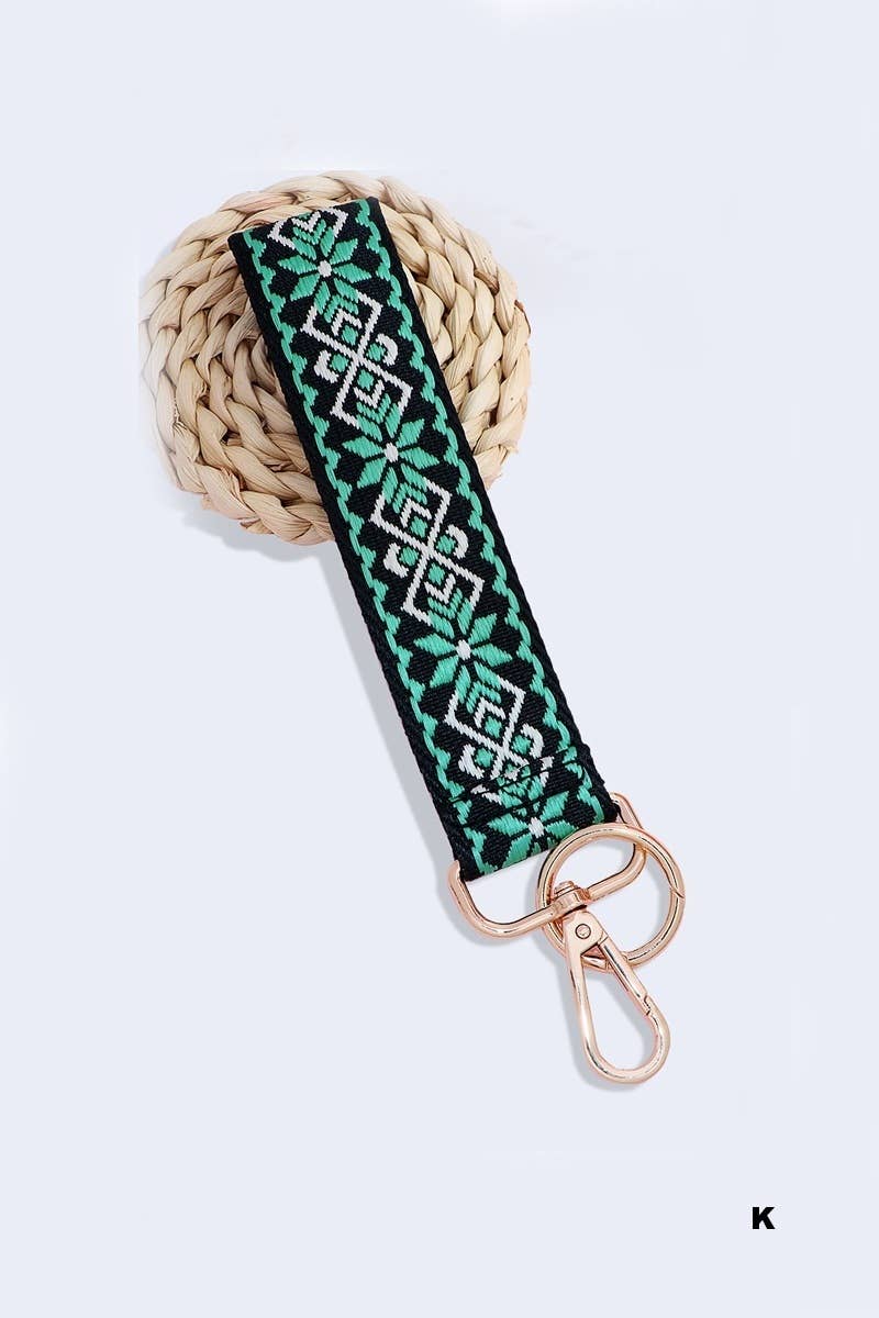 Vanilla Monkey - Wholesale Keychain - Unisex - Jacquard Weave Wristlet Keychains4