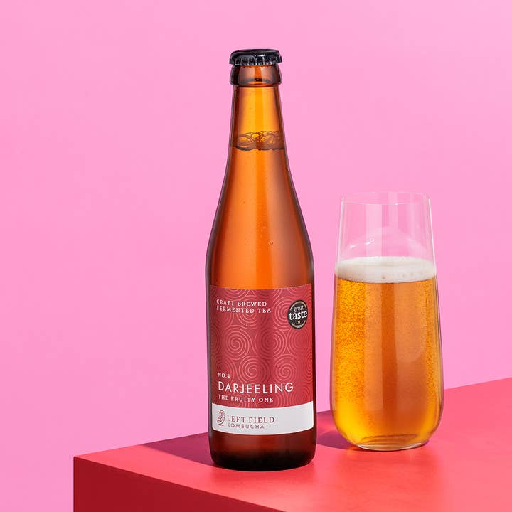 No.4 Darjeeling kombucha-thee voor wholesale door Left Field Kombucha