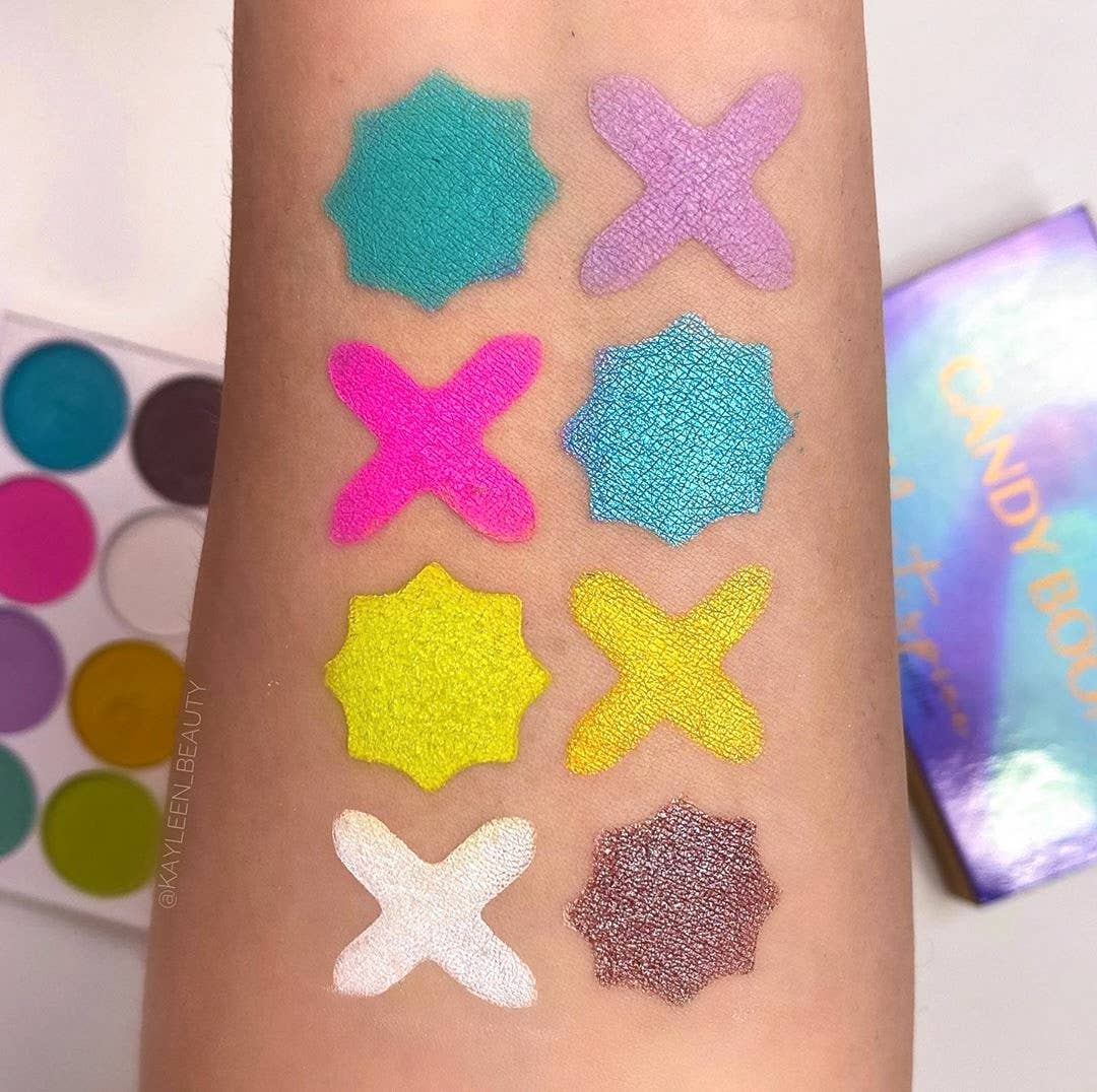 SDI-PARIS - Wholesale Eyeshadow Palette - Vegan Eyeshadow Palette 8 Shades - Mint - 95gr1