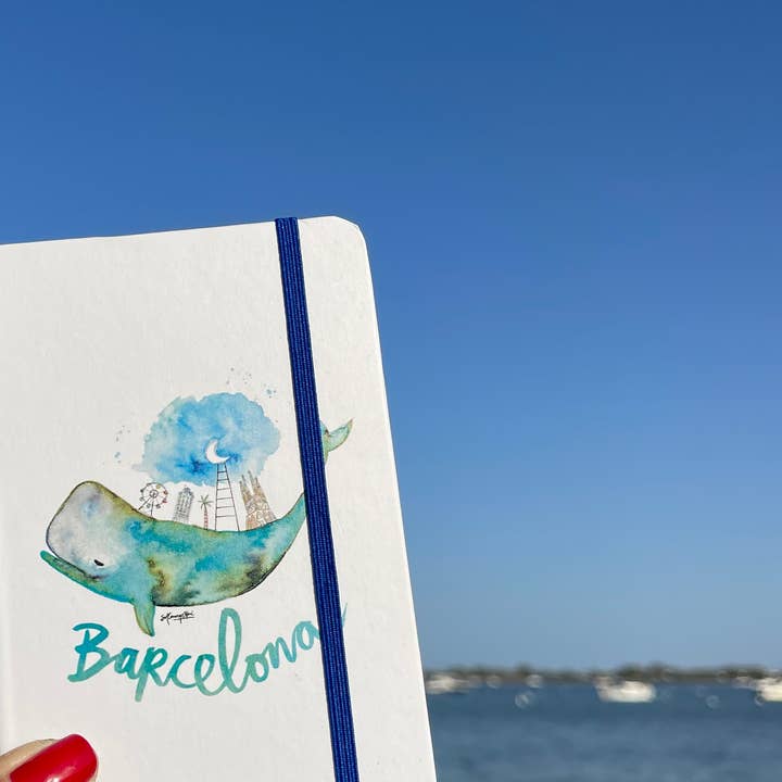 Barcelona Cadernos mini por atacado de Sol Courreges Boné Gifts