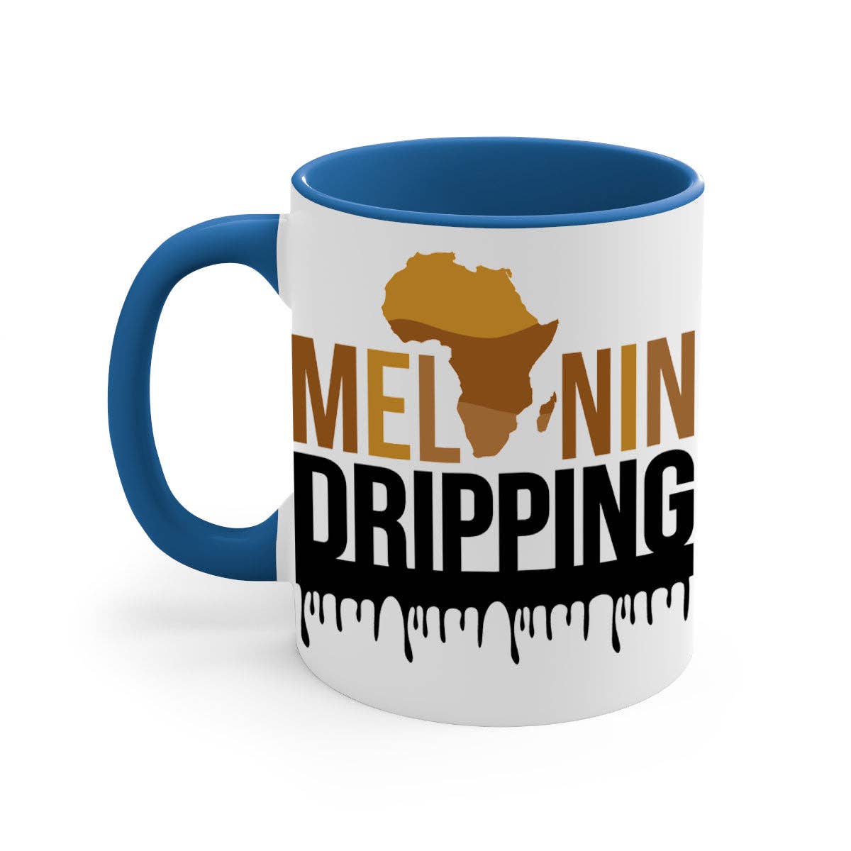 Mugs R Us – Großhandel Kaffeebecher – Melanin Dripping 182#- Black Words - Phrases-Tasse/Kaffeetasse
