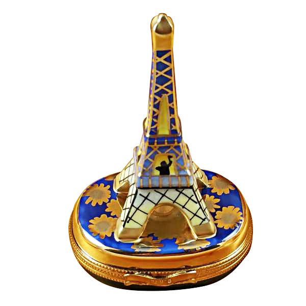 Eiffel Tower Gold On Blue Base for wholesale by Rochard