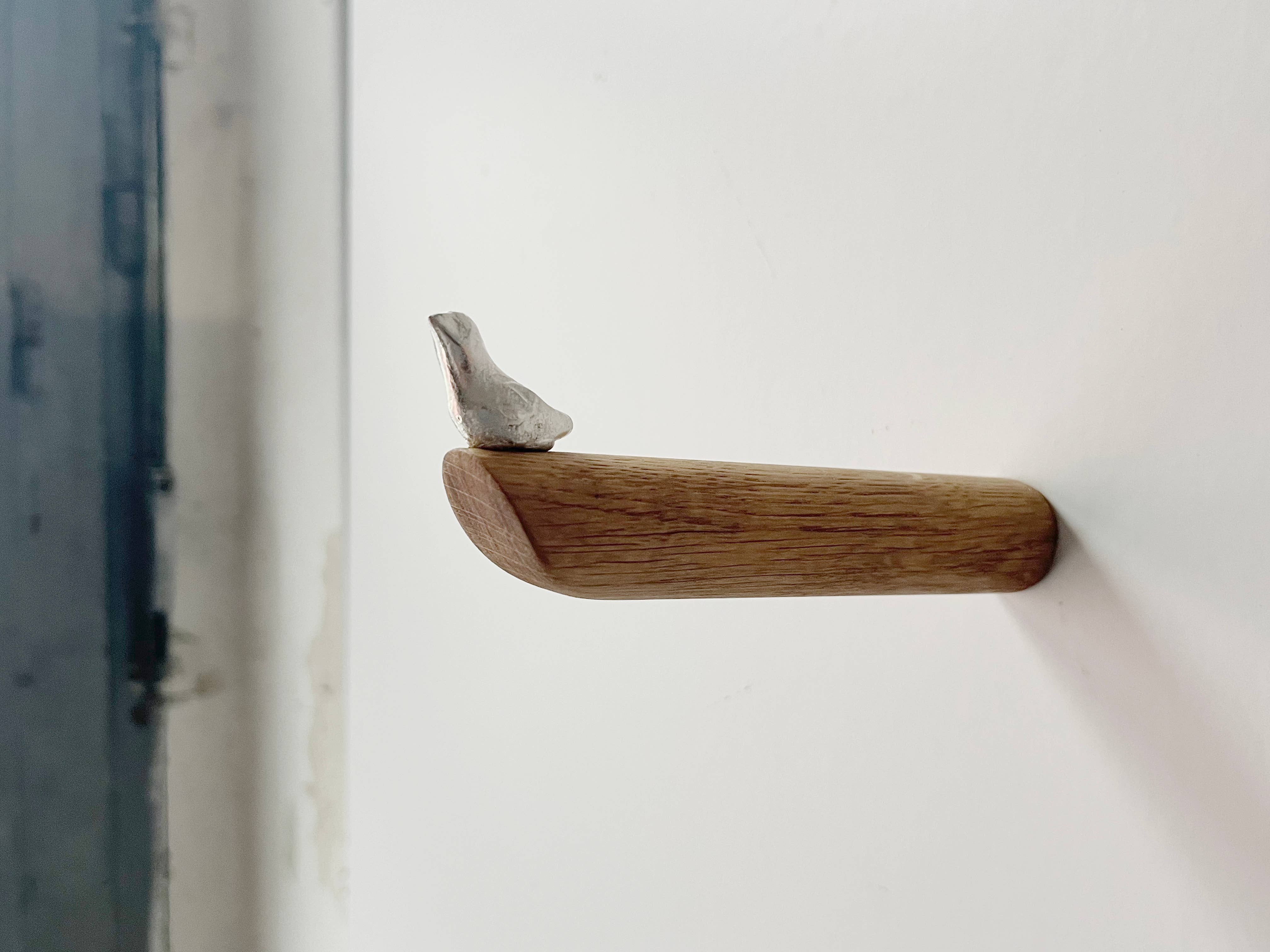 Formpoet - Wholesale Wall Hook - Bird - Coat Hook made of Oak Wood and Tin 130mm12