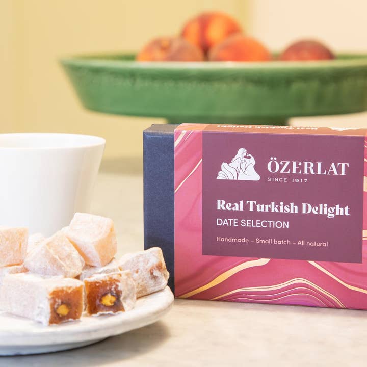 Ozerlat UK - Wholesale Gummy - Date Selection Turkish Delight; Plant-Based, Vegan-Friendly