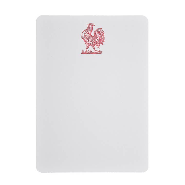 Rooster - Tails Boxed Notecards for wholesale by folio press & paperie