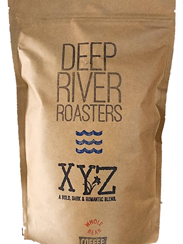 XYZ 12 ounce Whole Bean for wholesale by Deep River Roasters LLC