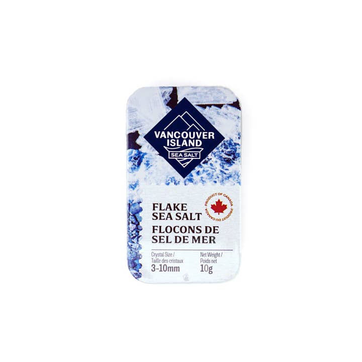 Vancouver Island Sea Salt - Wholesale Salt - Travel Tin - Flake Sea Salt