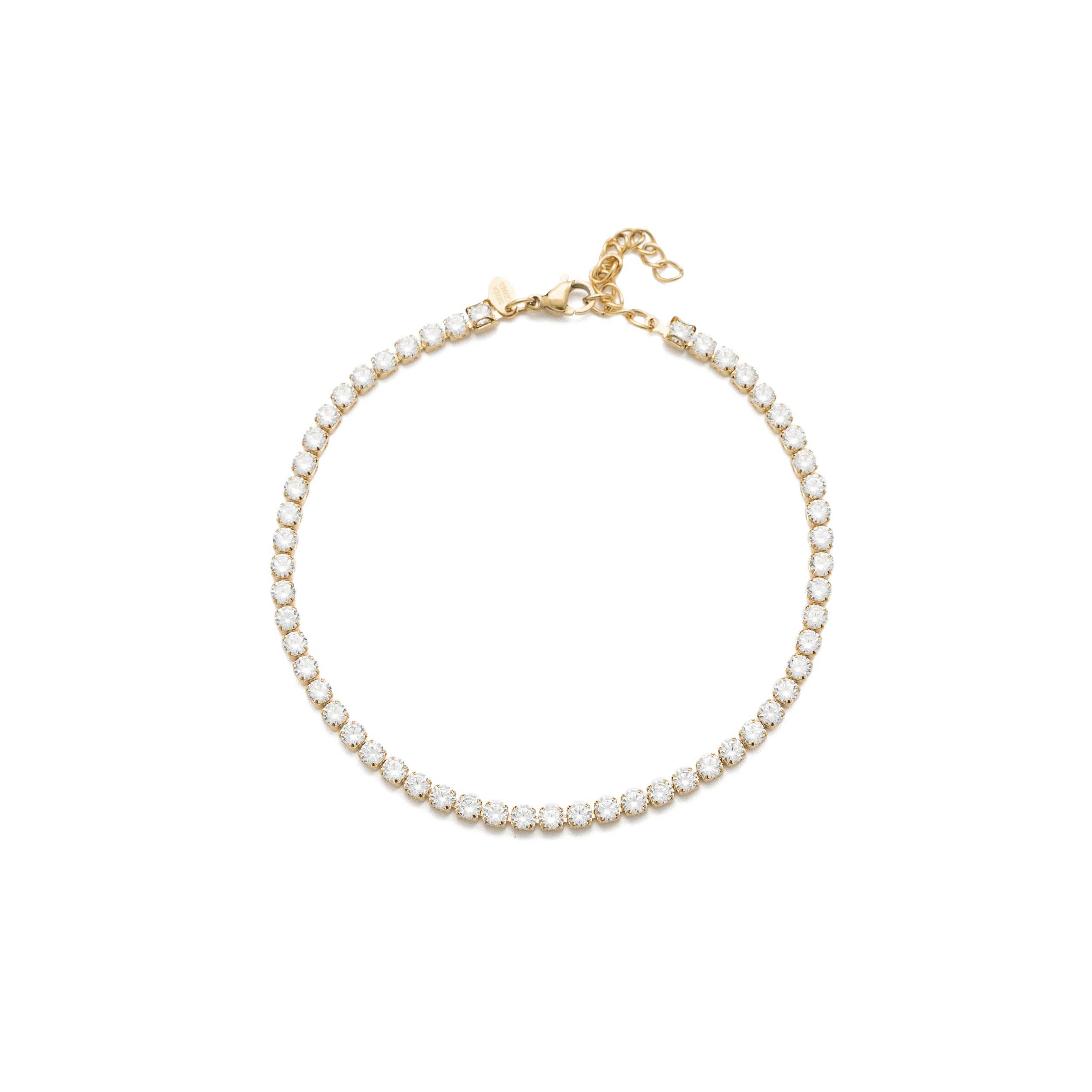 Brenda Grands Jewelry - Wholesale Anklet - Waterproof Tennis Anklet