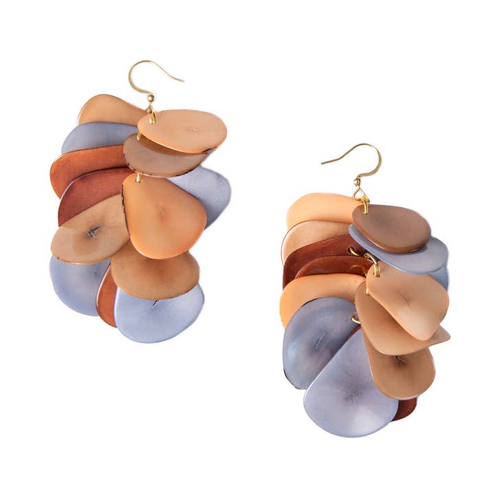 Boucles d'oreilles Bailey pour la vente par Organic Tagua Jewelry