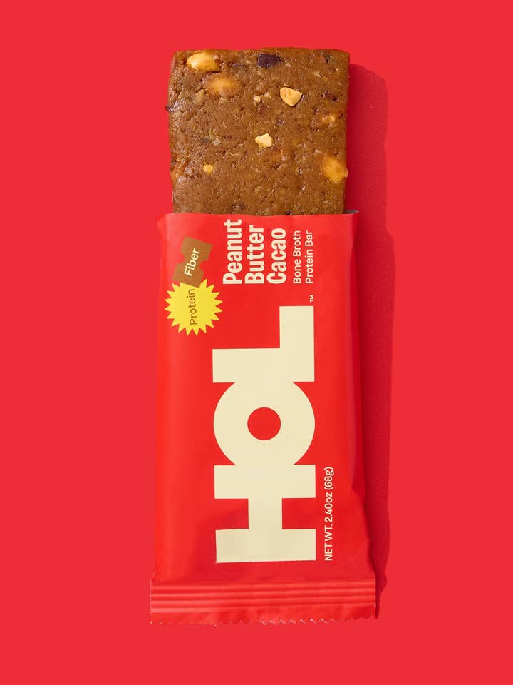 Peanut Butter Cacao Protein Bar - 12 Pack for wholesale by HOL Health Club