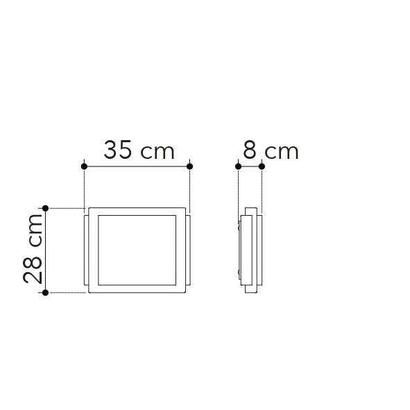 Gruppo F.T - Vente Appliques - plafonnier RIGHE7