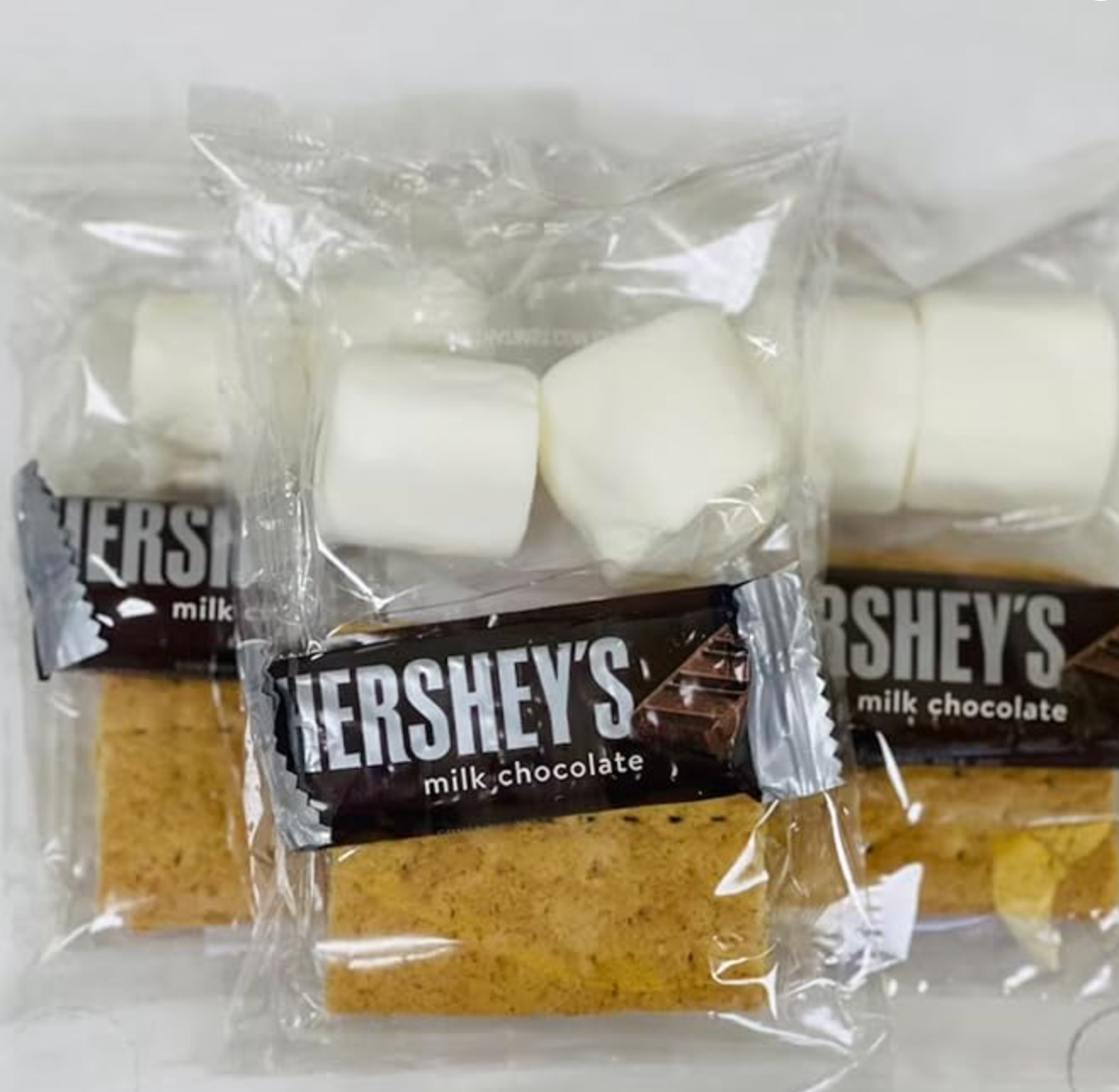 Candy With A Twist - Wholesale Chocolate Covered Sweets - S'more Pack individually wrapped with milk chocolate2