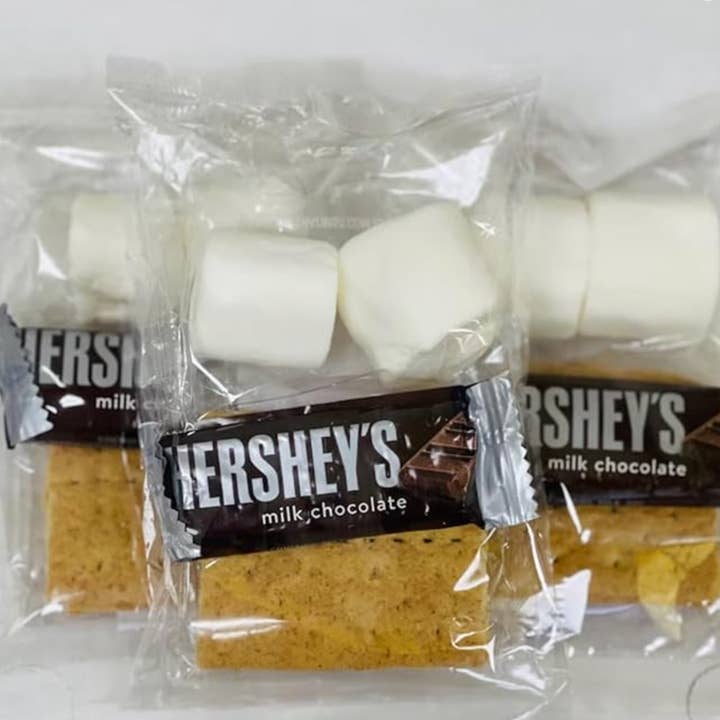 Candy With A Twist - Wholesale Chocolate Covered Sweets - S'more Pack individually wrapped with milk chocolate2