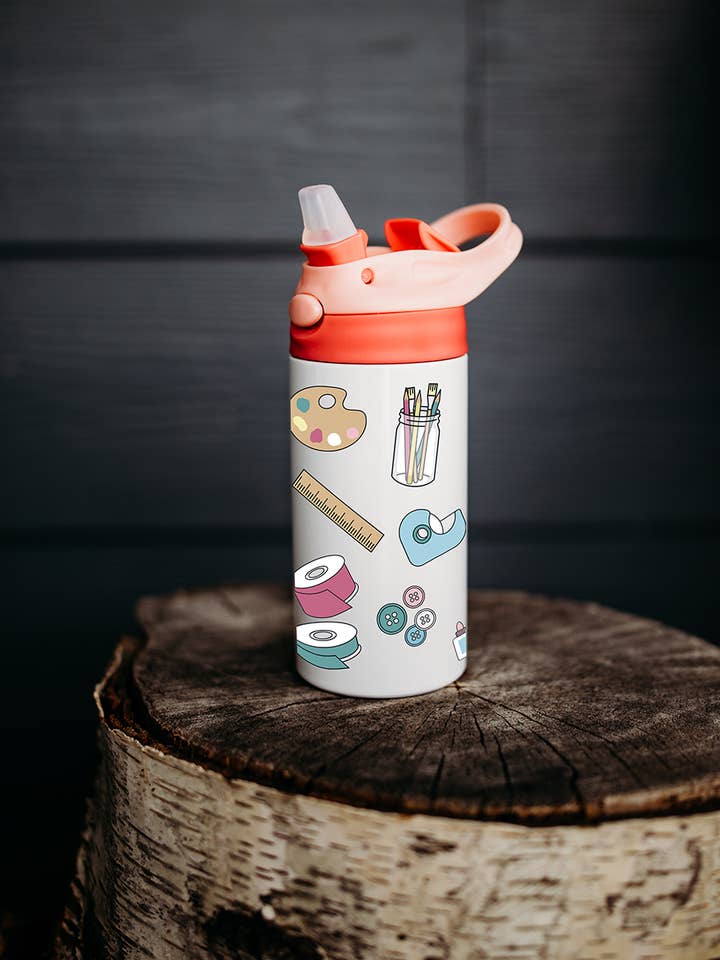 Bouteille d'eau pour enfants, Gourde pour enfant pour la vente par Lester Lou’s Designs