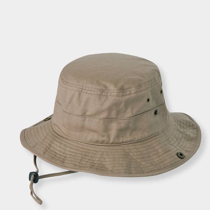 Foraker Washed Cotton Bucket Sun Hat for wholesale by Kanut Sports