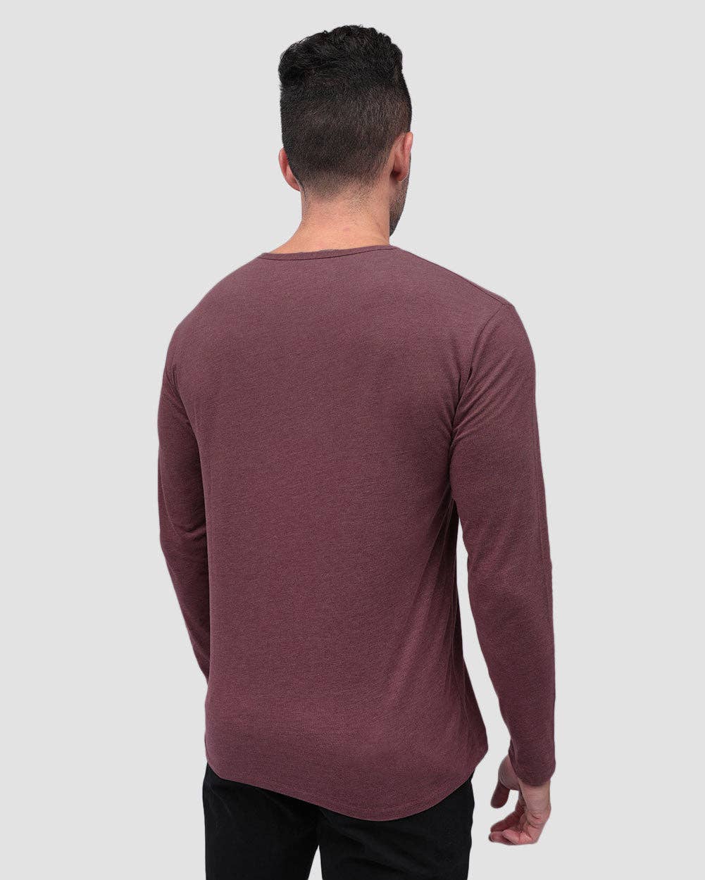 INTO THE AM – Großhandel T-Shirt – Herren – Langarm-Henley-Shirt für Herren (Marke)60