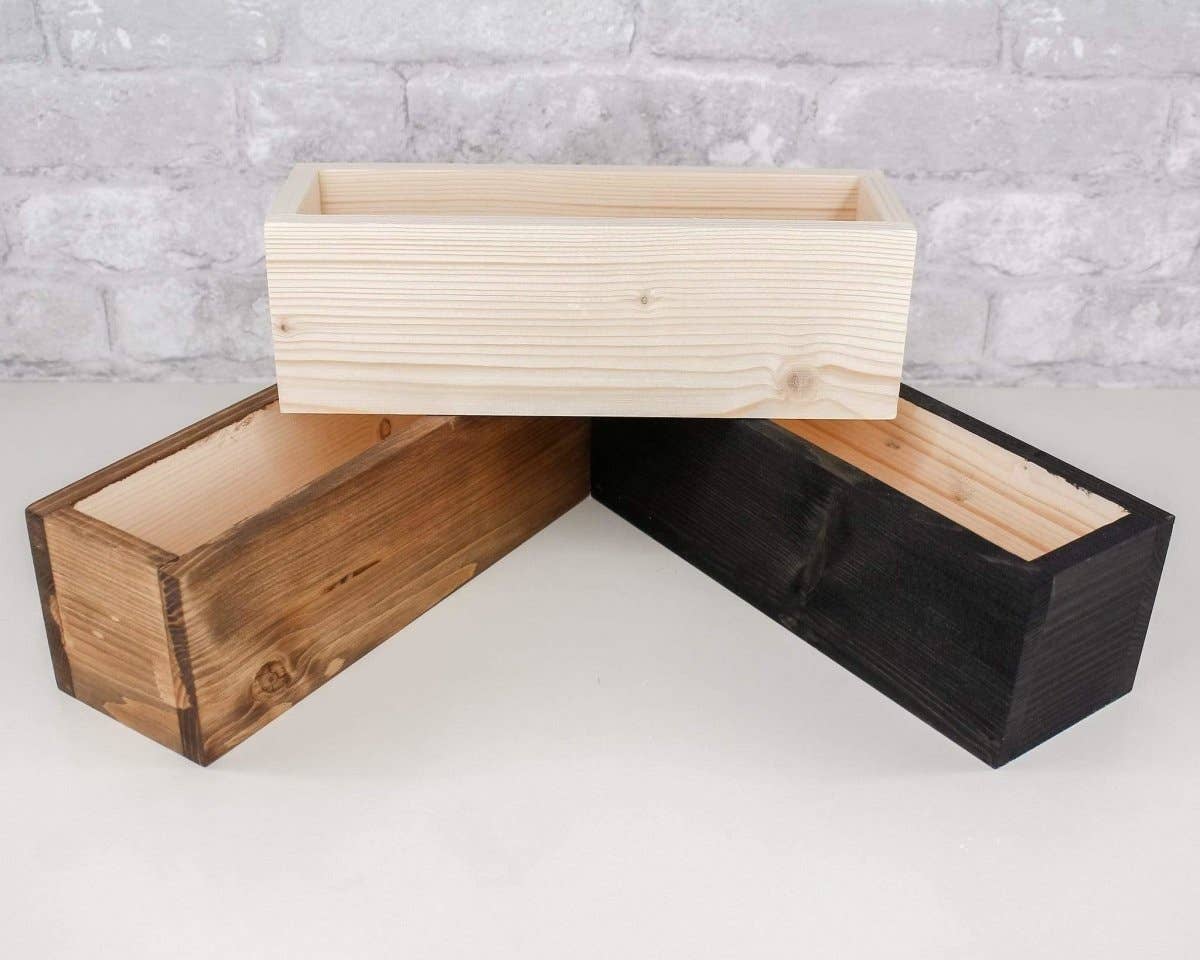 Sola Wood Flowers - Wholesale Decorative Box - Rectangle Centerpiece Box14