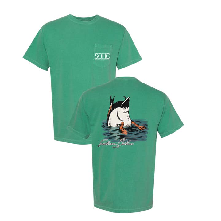 Bottoms Up Tee for wholesale by Southern Outlaw Hat Co.
