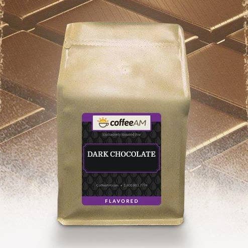 Dark Chocolate Flavored Coffee for wholesale by CoffeeAM