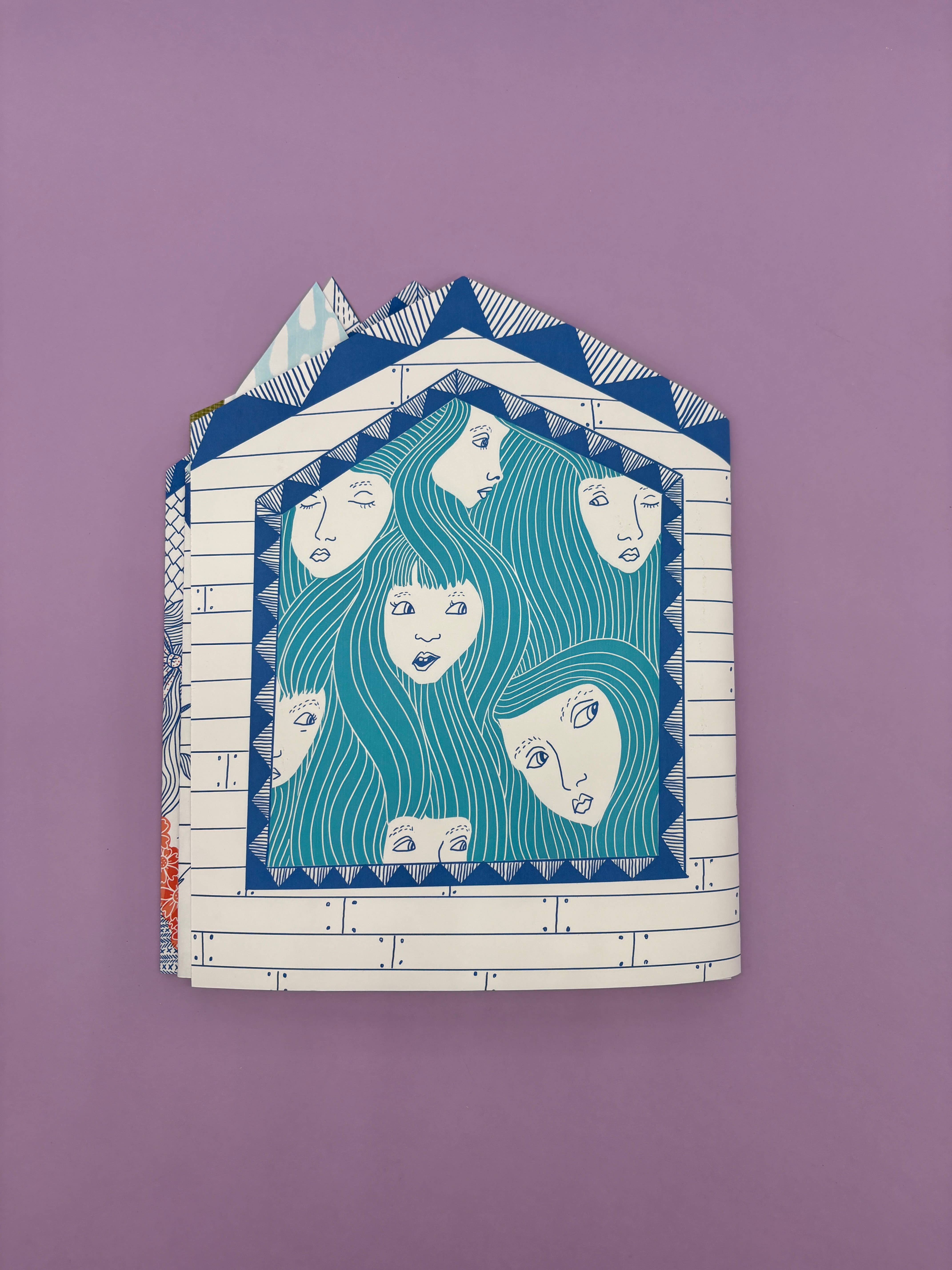 Erika Rier - Wholesale Magazine - Pageant - A Fold Out Art Zine13