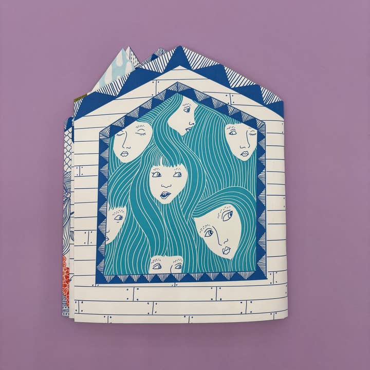 Erika Rier - Wholesale Magazine - Pageant - A Fold Out Art Zine13