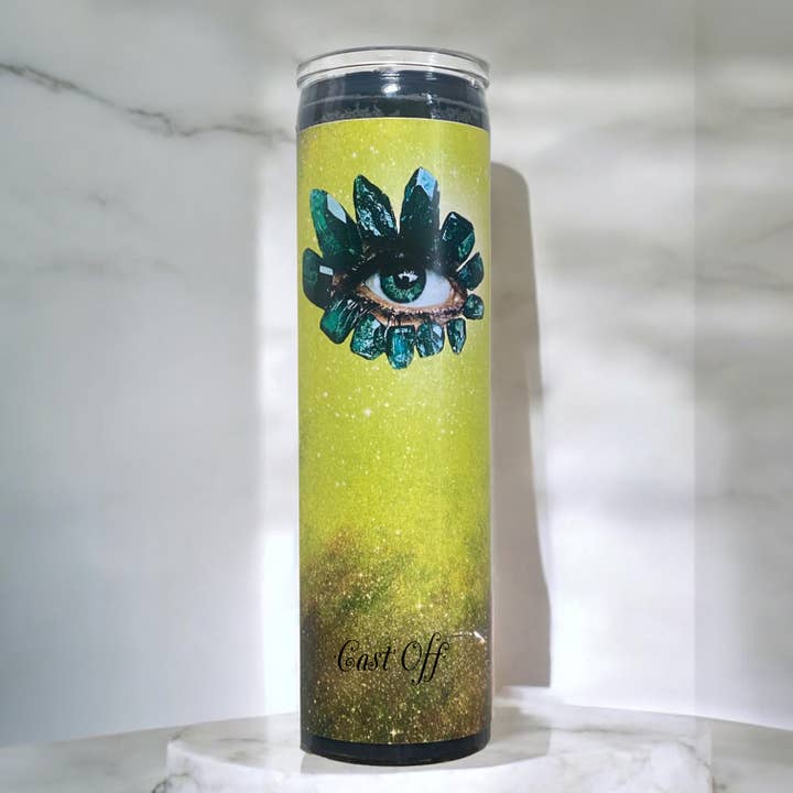 "Cast Off/Protection" Soy Ritual Candle for wholesale by Snakes for Hair