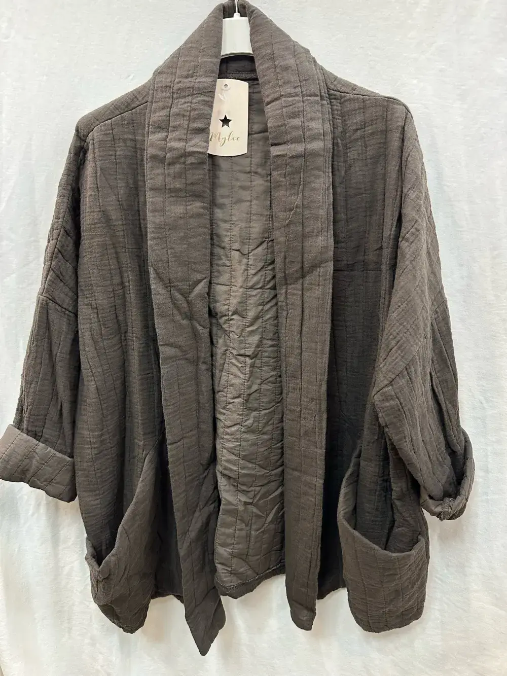 Mimi & Gogo – wholesale Jacket – Women's – Quilted Kimono-Style Jacket @5354_KimonoGaz7