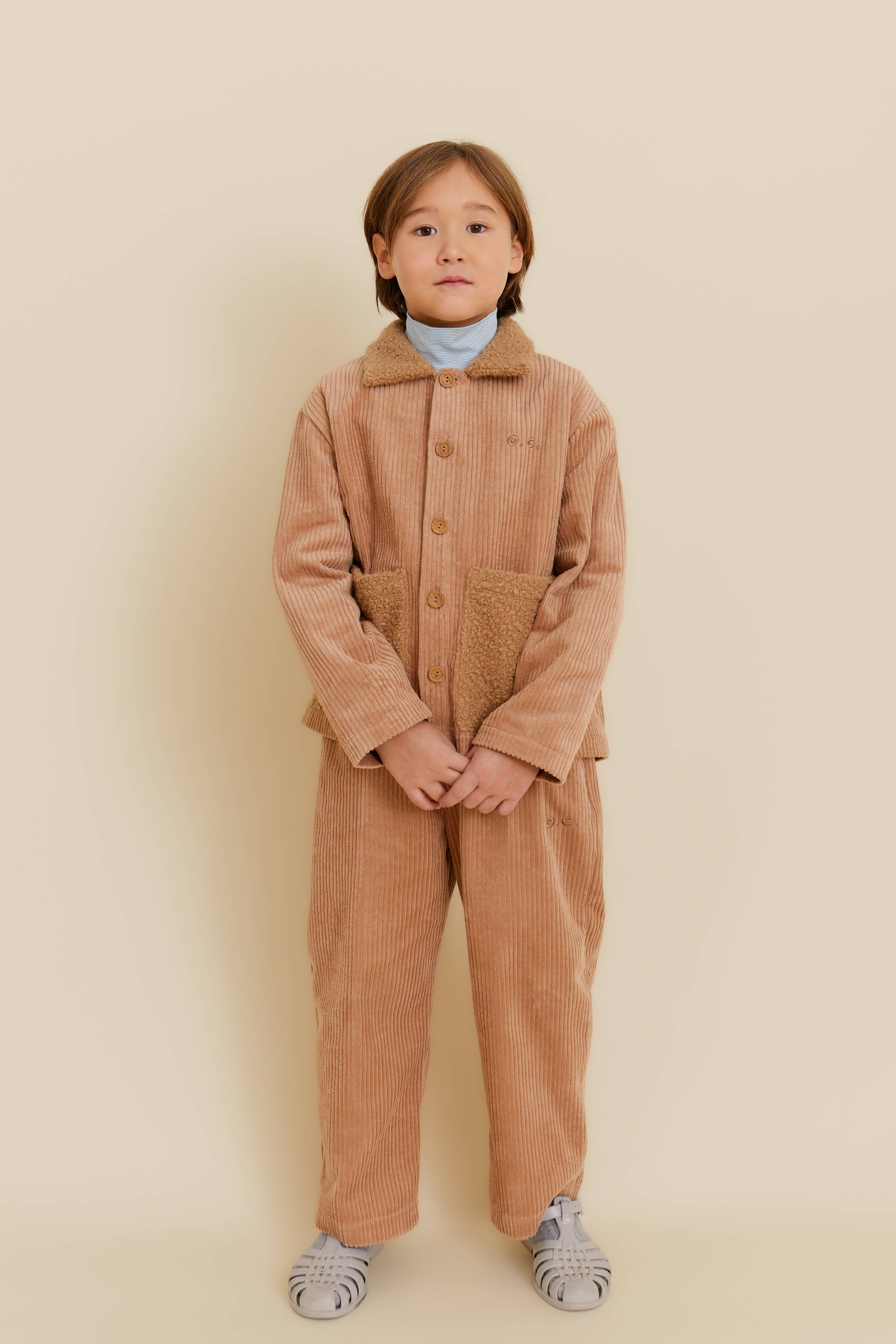 Brown CORDUROY PANTS for wholesale on Faire1