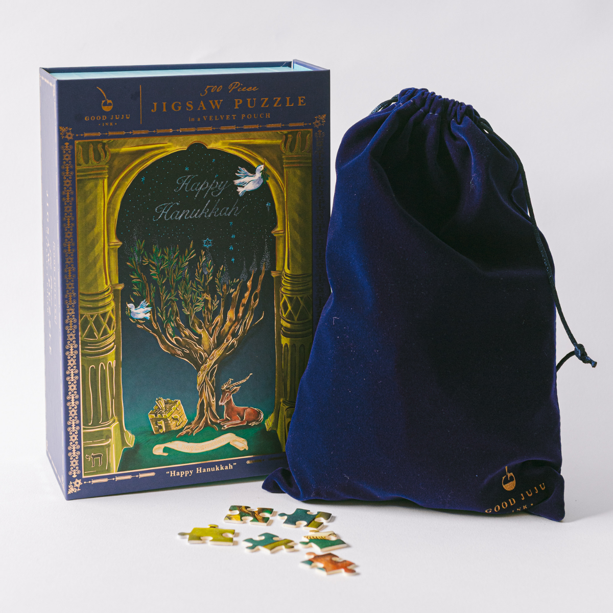 Good Juju Ink – Großhandel Puzzle - Erwachsene – Puzzle mit 500 Teilen: Frohes Chanukka1