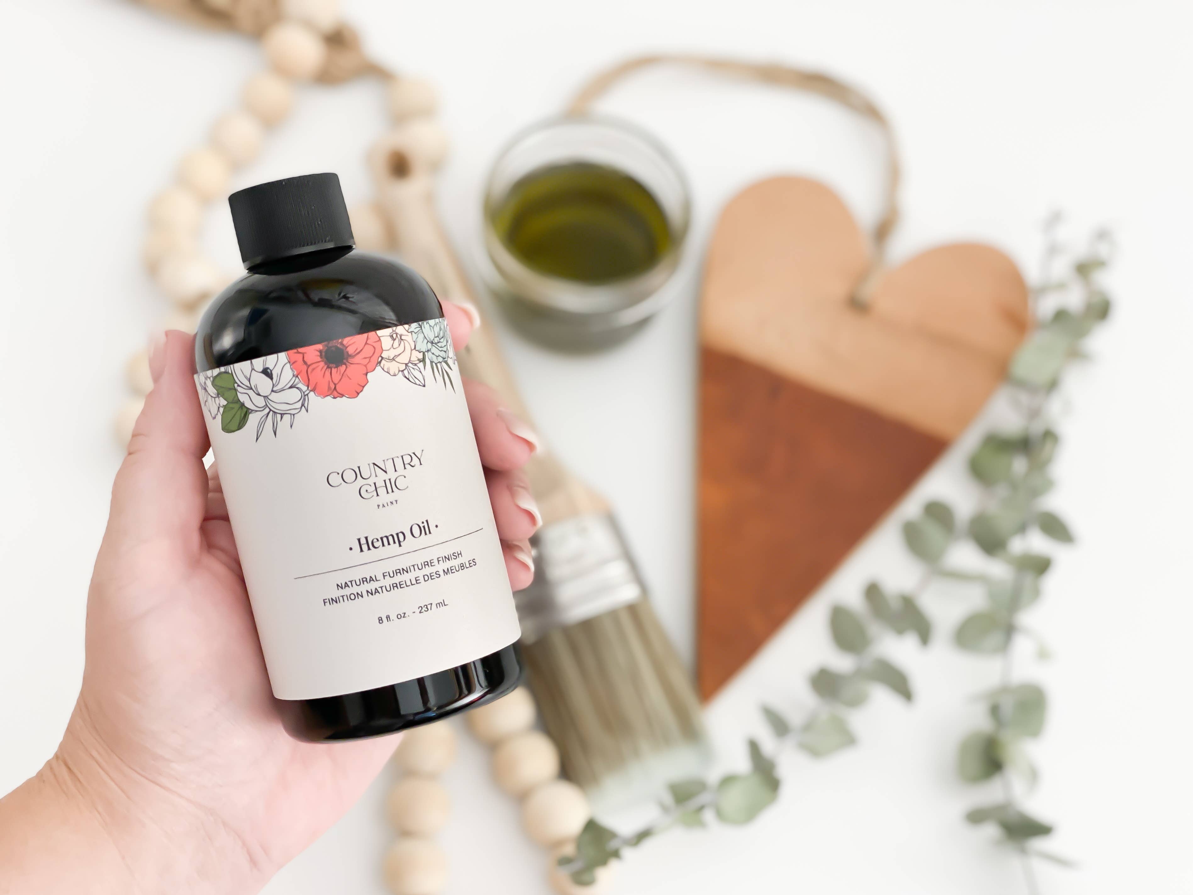 Country Chic Paint - Vente Matériels de bricolage - Huile de graines de chanvre5