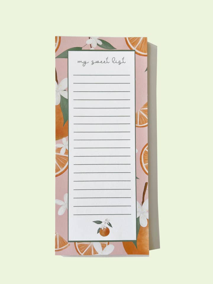 My Sweet List Listpad for wholesale by k.Patricia Designs