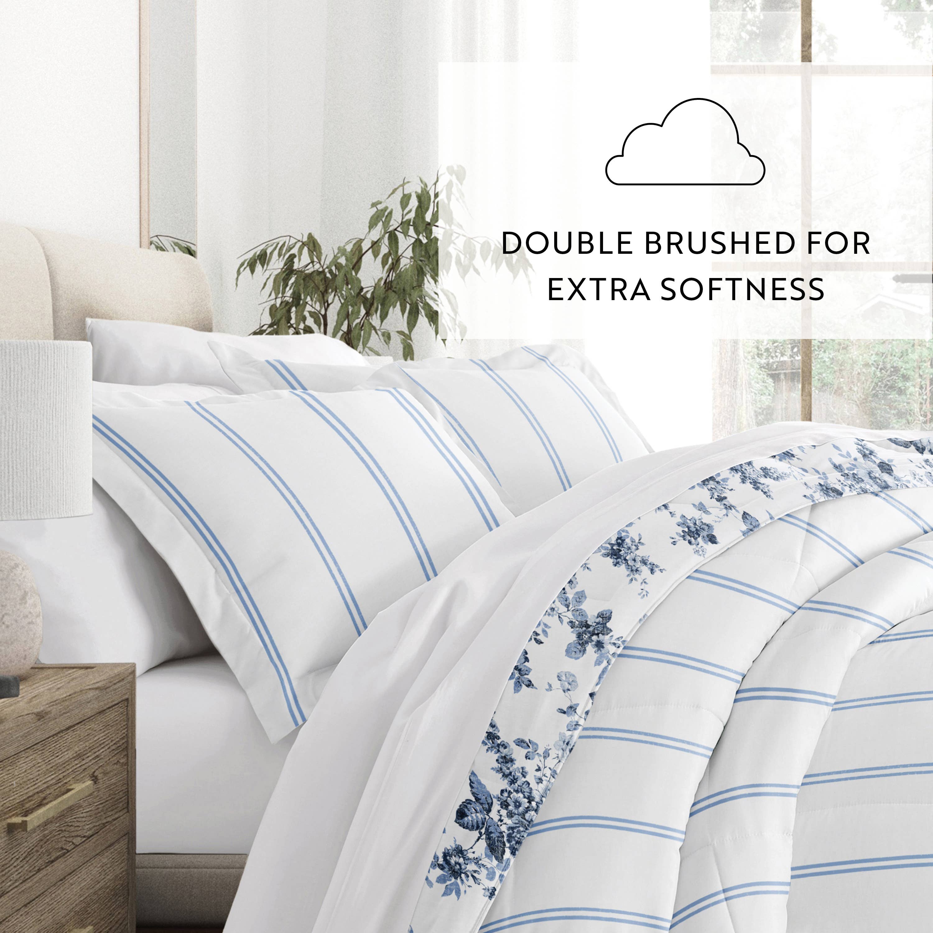 ienjoy Home - Wholesale Bedding Set - Cabbage Rose Down Alternative Patterned Comforter Set3