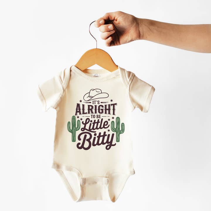 È normale essere un po' piccolino body naturale con cactus per la vendita all'ingrosso da parte di Love You a Latte Shop