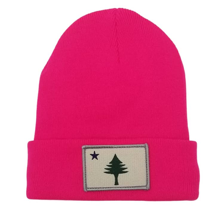 Rogue Life Maine - Wholesale Beanie - Unisex - Maine Flag Lined Beanie - Assorted Colors2