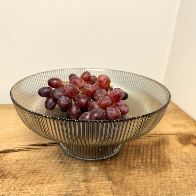Homexclusive - Wholesale Decorative Plate/Dish/Bowl - Fruit Bowl Riba - Smoked4