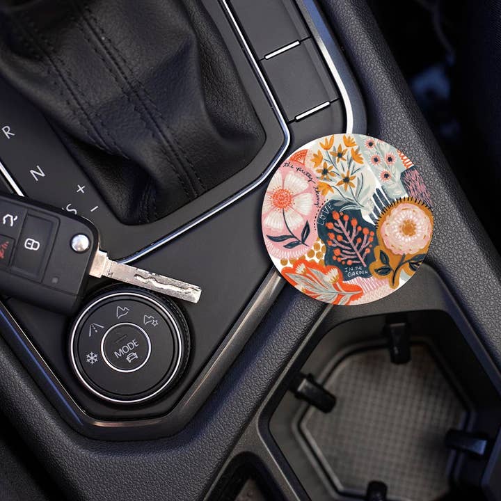 Clairmont & Co - Wholesale Car Coaster - Women's - Car Coaster-Pretty Things Abstract Florals5