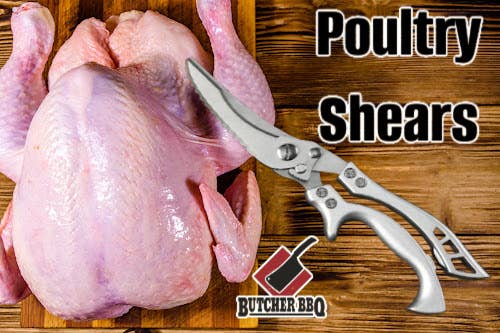 Butcher BBQ Inc - Wholesale Scissors and Shears - Poultry & Kitchen Shears Use for Chicken, Turkey, & Herbs5